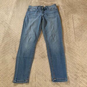 Celebrity Pink Juniors 3 Jeans Blue Mid Rise Ankle Skinny Medium Wash Stretch